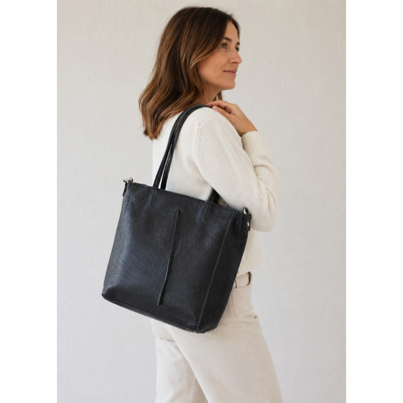 Sac cabas femme en cuir souple – Élégant, pratique et intemporel