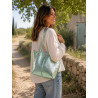 Sac cabas femme en cuir irisé – Élégant, pratique et tendance
