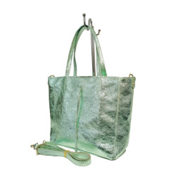 Sac cabas femme en cuir irisé – Élégant, pratique et tendance