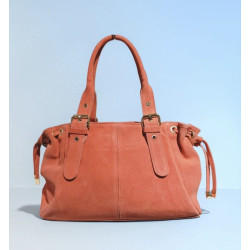 Sac à main femme en daim – cabas bohème chic, tendance campagne, cuir suédé