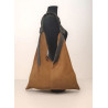Sac cabas femme en suédine avec anses tressées – Grand format élégant et tendance