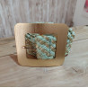 Ceinture tressée femme boucle dorée – Accessoire mode chic et tendance