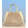 Sac cabas tressé femme – Sac à main élégant et tendance pour le quotidien