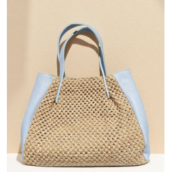Sac cabas tressé femme – Sac à main élégant et tendance pour le quotidien
