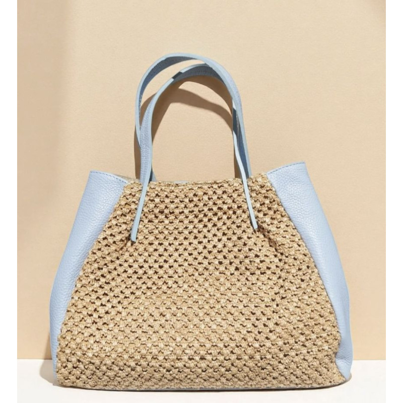 Sac cabas tressé femme – Sac à main élégant et tendance pour le quotidien