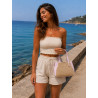 Sac cabas tressé femme – Sac à main élégant et tendance pour le quotidien