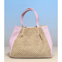 Sac cabas tressé femme – Sac à main élégant et tendance pour le quotidien