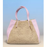 Sac cabas tressé femme – Sac à main élégant et tendance pour le quotidien
