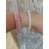 Lot de 2 bracelets en résine – Joncs fantaisie tendance pour femme