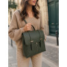 Sac à dos femme élégant – Sac à dos de ville tendance avec fermeture zippée
