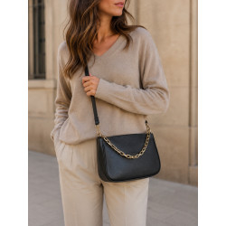 Sac bandoulière femme avec chaîne dorée – Sac à main élégant et tendance
