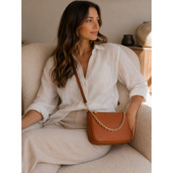 Sac bandoulière femme avec chaîne dorée – Sac à main élégant et tendance