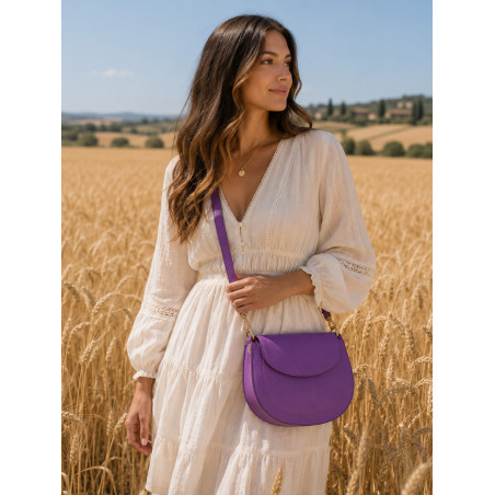 Sac bandoulière femme demi-lune – Sac à main élégant et tendance