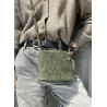 Sac bandoulière en daim cuir véritable – Sac femme élégant et intemporel