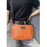 Sac bandoulière en cuir grainé véritable – Sac femme élégant et intemporel