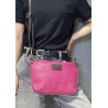Sac bandoulière en cuir grainé véritable – Sac femme élégant et intemporel