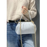 Sac bandoulière en daim avec fermoir vintage – Sac femme élégant en cuir véritable