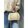 Sac bandoulière en daim avec fermoir vintage – Sac femme élégant en cuir véritable