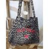 Sac Tote Bag Femme Léopard JOLIE NANA en Coton –