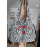 Sac Tote Bag Femme Léopard JOLIE NANA en Coton –
