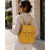 Sac à dos femme élégant – Sac à dos de ville tendance avec fermeture zippée