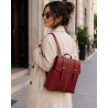 Sac à dos femme élégant – Sac à dos de ville tendance avec fermeture zippée