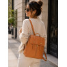 Sac à dos femme élégant – Sac à dos de ville tendance avec fermeture zippée