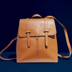 Sac à dos femme élégant – Sac à dos de ville tendance avec fermeture zippée