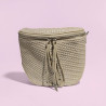 Sac Banane Style Reporter Femme Motif Tressé – 100% Cuir