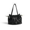 Sac Cabas Femme 100% Cuir Souple – Sac à Main Plissé Tendance