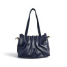 Sac Cabas Femme 100% Cuir Souple – Sac à Main Plissé Tendance