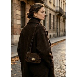 Sac Bandoulière Femme en Daim – Petit Sac à Main Tendance Chic