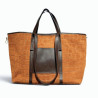 Grand Sac Cabas Femme 30% Cuir et 70% Daim – Sac Shopping Tendance
