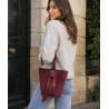 Sac Bandoulière en Daim Femme – Sac à Main en Cuir et Croûte de Cuir