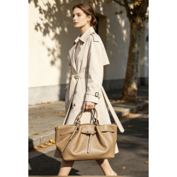 Sac bandoulière femme 100% cuir – Cabas élégant et pratique