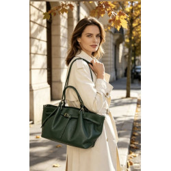 Sac bandoulière femme 100% cuir – Cabas élégant et pratique