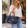 Sac bandoulière femme 100% cuir – Cabas élégant et pratique