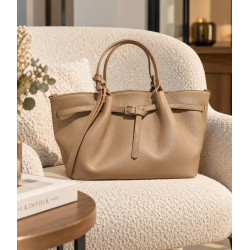 Sac bandoulière femme 100% cuir – Cabas élégant et pratique