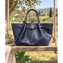 Sac bandoulière femme 100% cuir – Cabas élégant et pratique