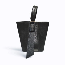 Sac Bandoulière en Daim Femme – Sac à Main en Cuir et Croûte de Cuir
