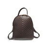 Sac à dos femme 100% cuir matelassé – Sac à dos cuir élégant »