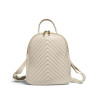 Sac à dos femme 100% cuir matelassé – Sac à dos cuir élégant »