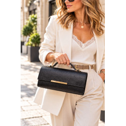 Sac à main en cuir 100% cuir avec poignée et bandoulière femme