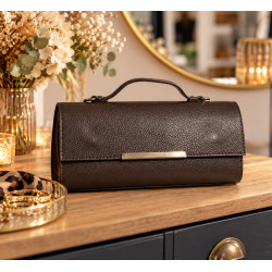 Sac à main en cuir 100% cuir avec poignée et bandoulière femme