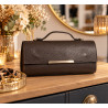 Sac à main en cuir 100% cuir avec poignée et bandoulière femme
