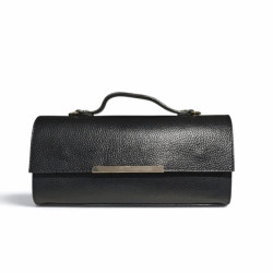 Sac à main en cuir 100% cuir avec poignée et bandoulière femme