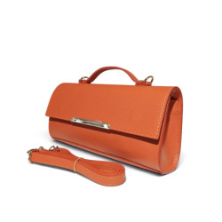 Sac à main en cuir 100% cuir avec poignée et bandoulière femme