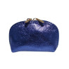 Porte-monnaie femme en cuir irisé 100% cuir avec fermeture zippée