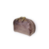 Porte-monnaie femme en cuir irisé 100% cuir avec fermeture zippée