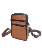 Pochettes hommes en cuir avec bandoulière